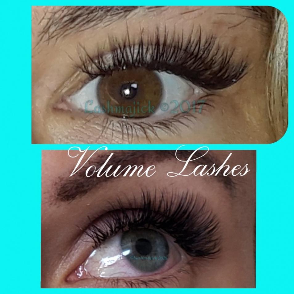 Custom eyelash extensions at Lashmajick in Timonium, Maryland