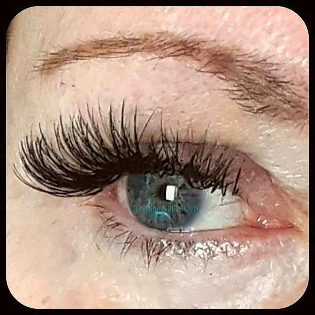 Lash lift and tint result — Lashmajick beauty studio