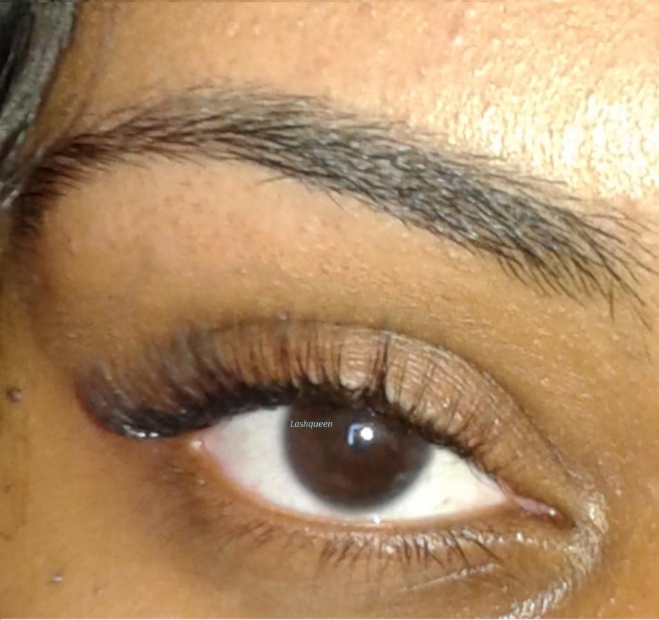 Full set classic Novalash extensions — Lashmajick MD