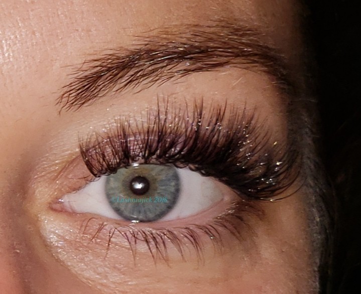 Volume lash set by Jennifer Fitzpatrick — natural, full look